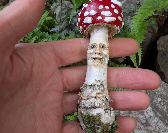 Magic Mushroom Christmas Ornament